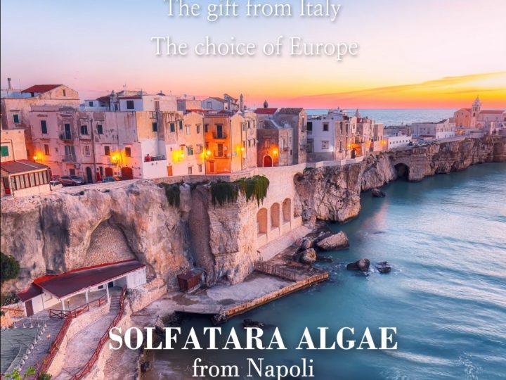 The gift from Italy, The choice of Europe [SOLFATARA ALGAE from Napoli]